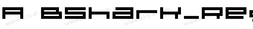 A BShark_Regular字体转换